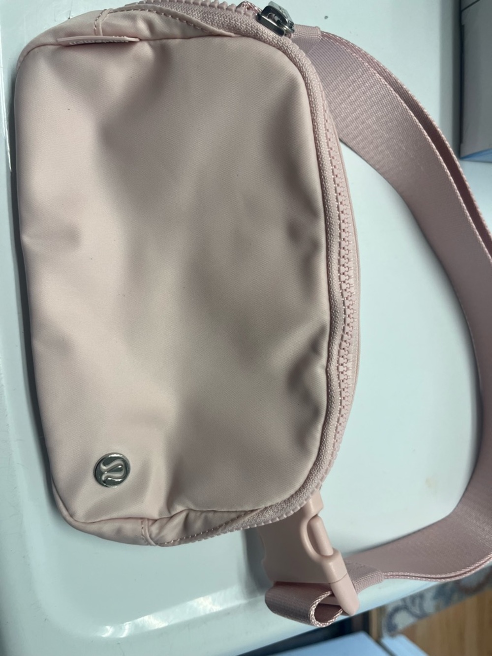 lululemon athletica Blush Pink Mini Crossbody Belt Bag